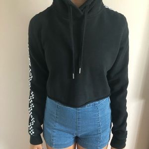 cropped hoodie
